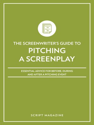 cover image of Pitching a Screenplay